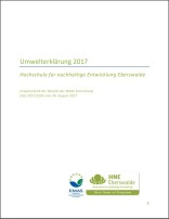 Cover_Umwelterklärung 2017