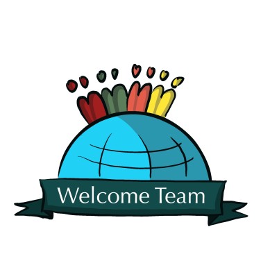 Welcome Team Logo weiß