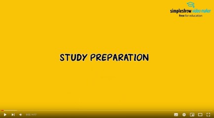 Video_Study Preparation