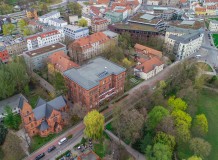 Stadtcampus, Luftaufnahme, 2019, Patrick Pleul